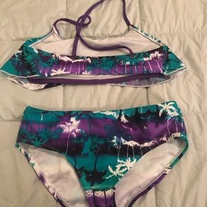 Girls two piece bathing suit